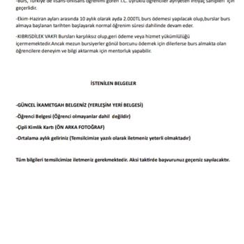 Kıbrısdilek Vakfı Yardım Kuruluşu Gibi Görünüp yanıltıyor