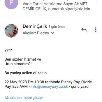 Eva AVM Haksız Borç Yapılanması