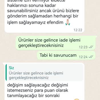 Papuclarim.com İade Kabul Edilmeyen Ürünler