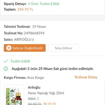 Trendyol Kargo Takibi Yapılıp Ücret İadem Gerçekleşsin
