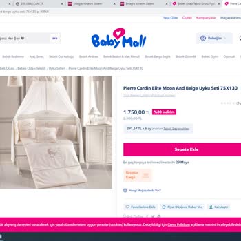 Baby Mall'dan Aldığım Uyku Setinde İki Keredir Ürün Eksik Geliyor