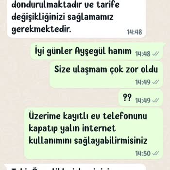 Millenicom'dan Alınan Hizmet Ve İnternet Mağduru...