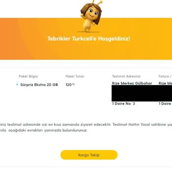 Turkcell Sim Kart Bana Ulaşamıyor. :(