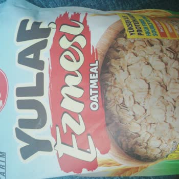 Türk Şeker Yulaf Ezmesi İçerisinden Kabuk Çıkıyor Kabuktan Yenmiyor