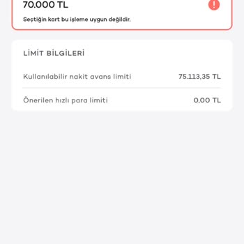 Akbank Nakit Avans Sınırı