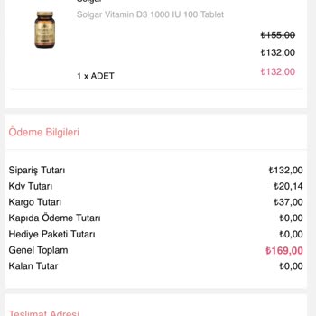 Eczagrup.com Siparişim Gönderilmedi. İrtibat Yok