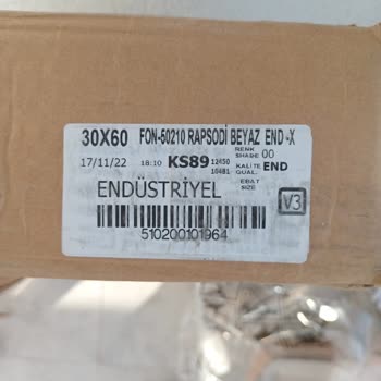 Çanakkale Seramik Bayisi Özkorkmaz İnşaat'tan Aldığım Fayansı İade Edemiyorum