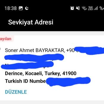 Farklı İlçede Beni Arayan PTT Kargo