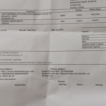 Sony Eurasia Garantisi Olan Ürünün Onarımına Ücret İsteniyor