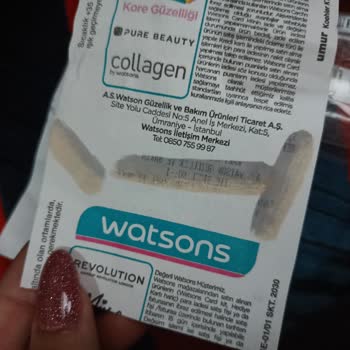 Watsons Çalışanının Bozuk Dememe Rağmen Ürünü Bana Satması