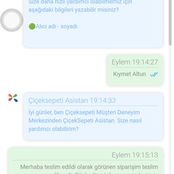 Çiçek Sepeti Siparişimi Teslim Etmedi Ve Teslim Edildiğini İddia Etti
