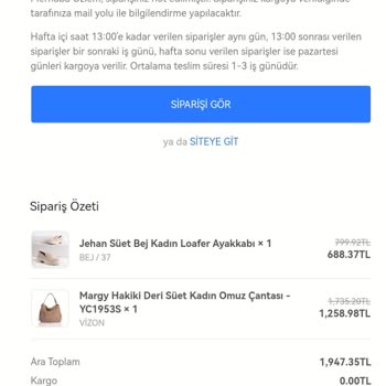 Getcho Store Hiçbir Şekilde Geri Dönmüyor