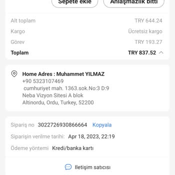 Aliexpress Çifte Gümrük Vergisi Ödedim