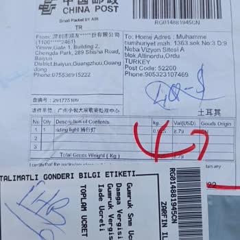 Aliexpress Çifte Gümrük Vergisi Ödedim