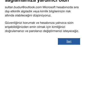 Outlook Hesabı Giriş