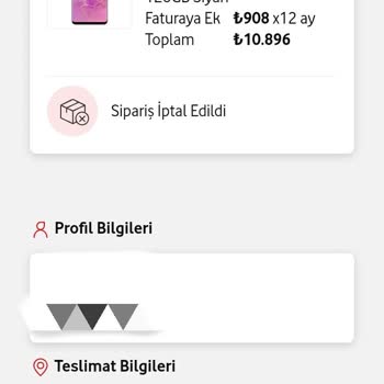 Vodafone 3. Kez Güvenimi Sarstı