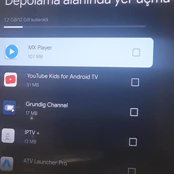 Grundig USB. Uydu Listesi. Uyduları Ayrı Ayrı İzleme Yok.