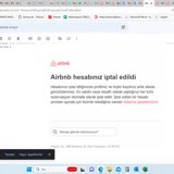 Airbnb Hesap Silme Ve Tekrar Açma Talebi
