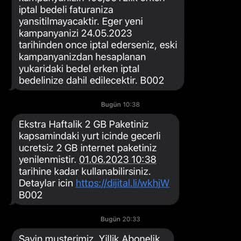 Turkcell Cayma Bedeli Fiyatı