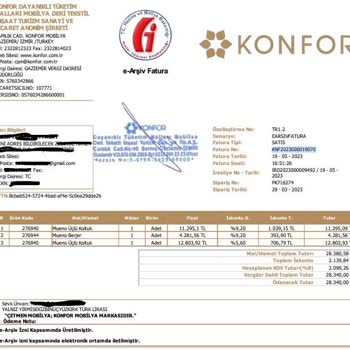 Konfor Mobilya Teslim Edilmeyen Ürün Ve İletişimsizlik!