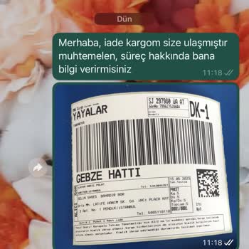 Selin Shoes İade/konu Hakkında Bilgi Eksikliği