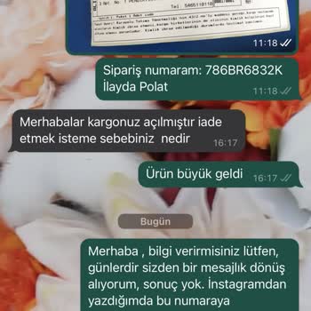 Selin Shoes İade/konu Hakkında Bilgi Eksikliği