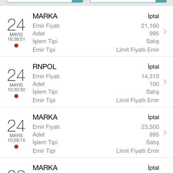 Garanti BBVA Mobil Borsa İşlemleri