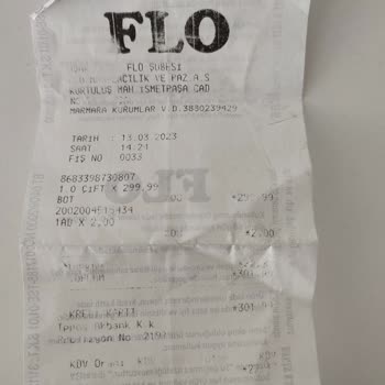 FLO'dan Aldığım Garantili Lumberjack Spor Ayakkabın Garantiye Girmeli