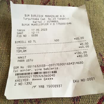 Bimcell Para Yükleme Hatası