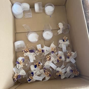 Hira Tasarım Organizasyon'dan Aldığım 150 Adet Mika Mum Siparişiyle İlgili Şikayetim