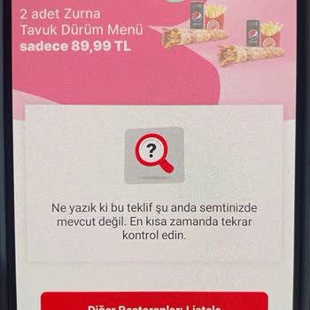 Kampanya Kullandırtmayan Merzifon Öncü Döner