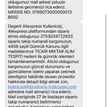 Aliexpress Vergisi Ödenen Ürün Gümrükte Kaldı