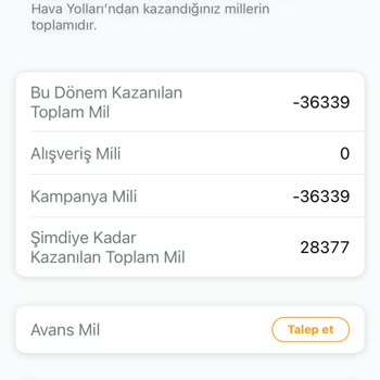 Kuveyt Türk Avans Milin Beyan Ve Bilgilendirmeye Rağmen İade Alınması.