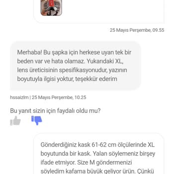 Hepsiburada Bilerek Yanlış Gönderilen Yurt Dışı Retro Yarım Kask