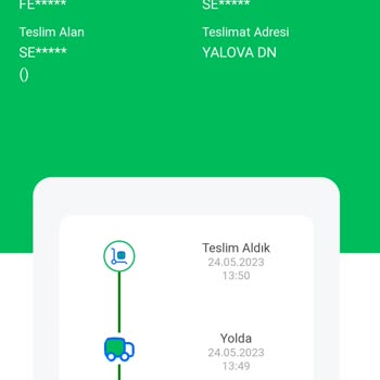 Fenerium Sipariş No 231033044154 Teslim Edilmedi Ama Teslim Edildi Deniliyor!