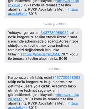 Aras Kargo Dragos Şubesinin 3 Gündür Teslim Edemediği Kargo