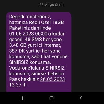 Vodafone Hakkında Yasal Sahibi Onayı Olmadan 18 Yaş Altında Çocuk