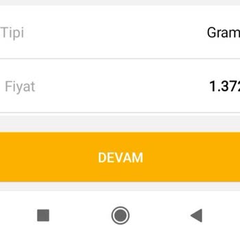 VakıfBank Gram Altındaki Fiyat Aralığı