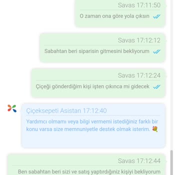Çiçek Sepeti Saatinde Gönderilmeyen Sipariş