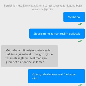 Çiçek Sepeti Saatinde Gönderilmeyen Sipariş