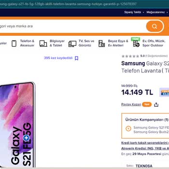 Teknosa'nın Ürün Hediyesini Vermek İstememesi