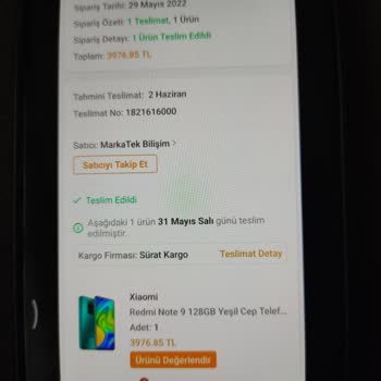 Trendyol Cep Telefonunu Email Numarasının Aniden Yok Oluşu