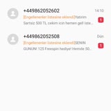 Vodafone Bahis Reklamı SMS