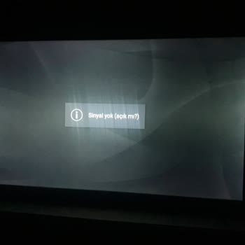 TCL Televizyon TV Sinyal Yok Hatası