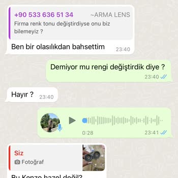 Arma Optik Müşteriye Saygısızlık Ve Mağduriyet