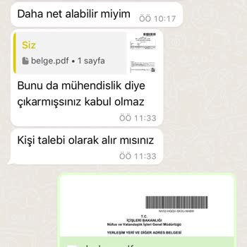 Alo 170 Kimlik Bilgilerim Alındı