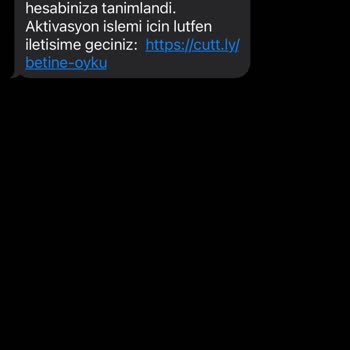 Türk Telekom Hattıma Bahis Sitelerinden (Betine) Gelen Mesajlar