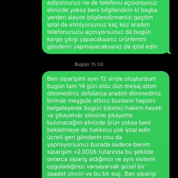 Eczagrup.com Paramın İadesini İstiyorum