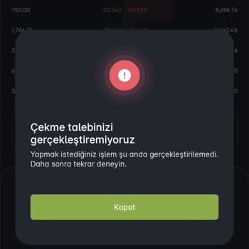 Paribu Hesap Erişim Kısıtlaması