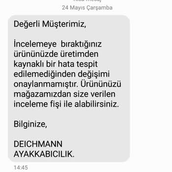 Deichmann Puma Ayakkabı Ayıplı Ürün Müşteri Mağduriyeti